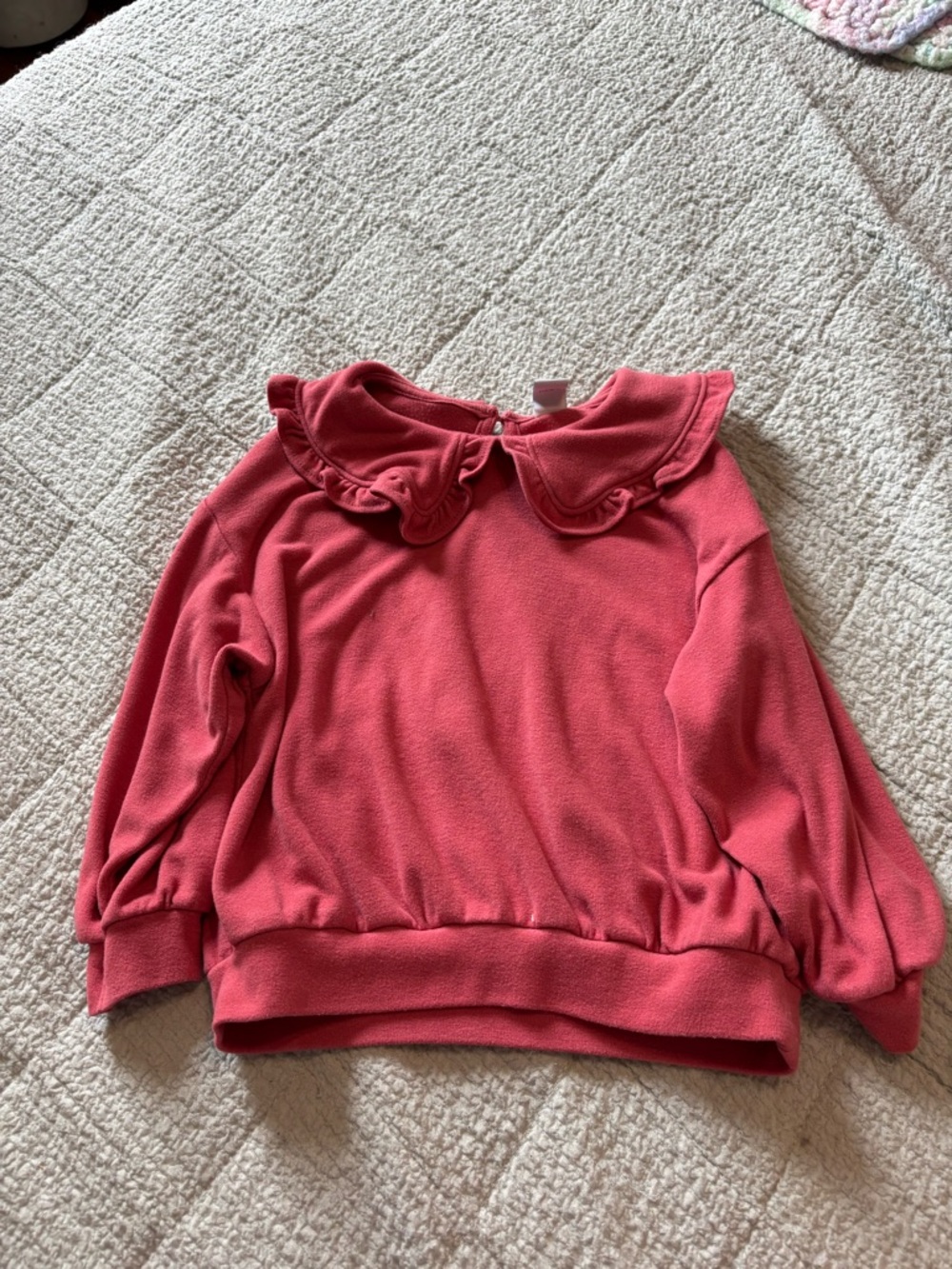 old navy peter pan collar sweatshirt